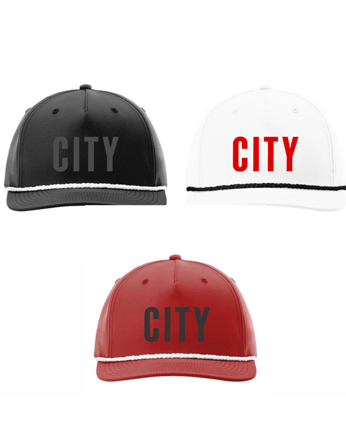 PRE0-ORDER "CITY" Embroidered Snapback Hat