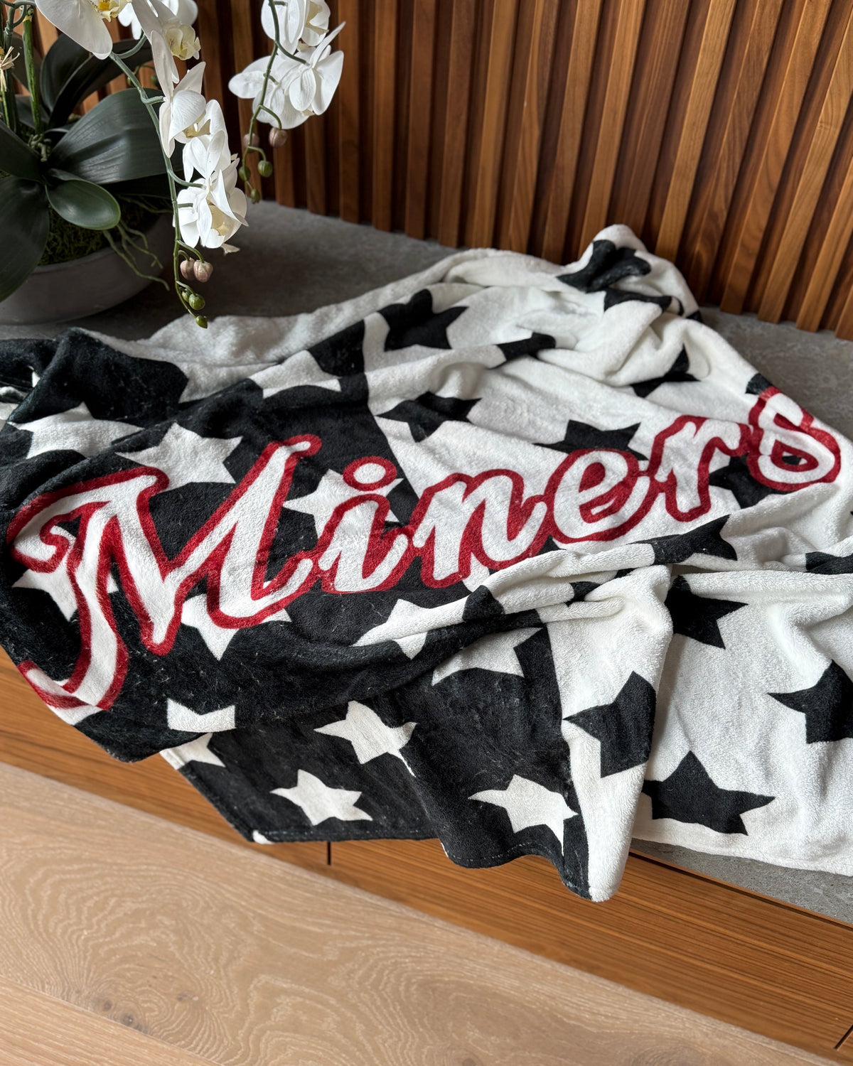 Miners Fuzzy Stadium Blanket