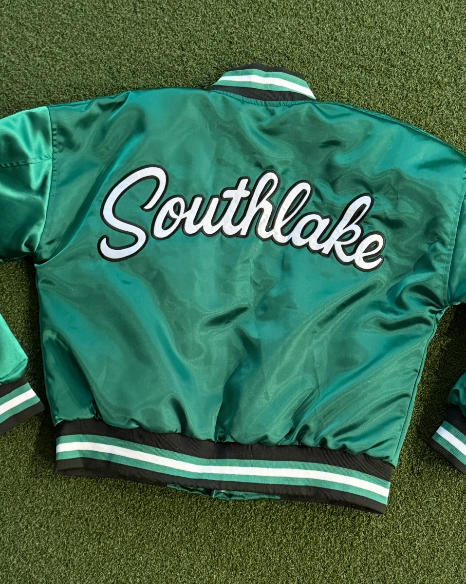 Southlake Dragons Green Throwback Women's Varisty Jacket