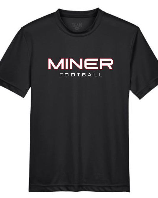 Miner Football, Dri-fit Short Sleeve Shirt