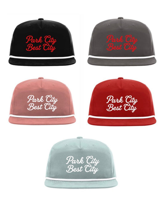 PRE-ORDER "Park City, Best City" Embroidered Hat