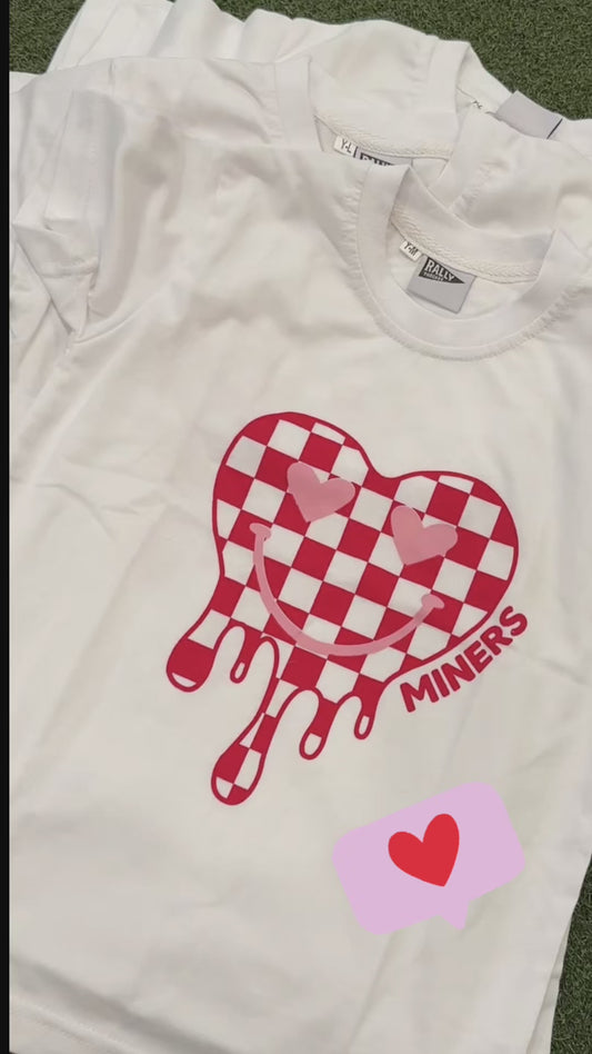 Miners Heart T-shirt for Girls and Women